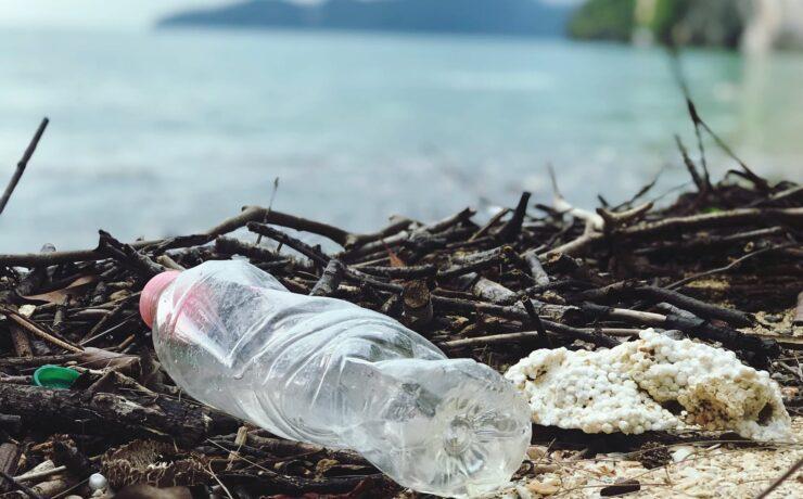 close up photo of plastic bottle