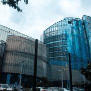 curtain glass building