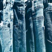 blue jeans side by side