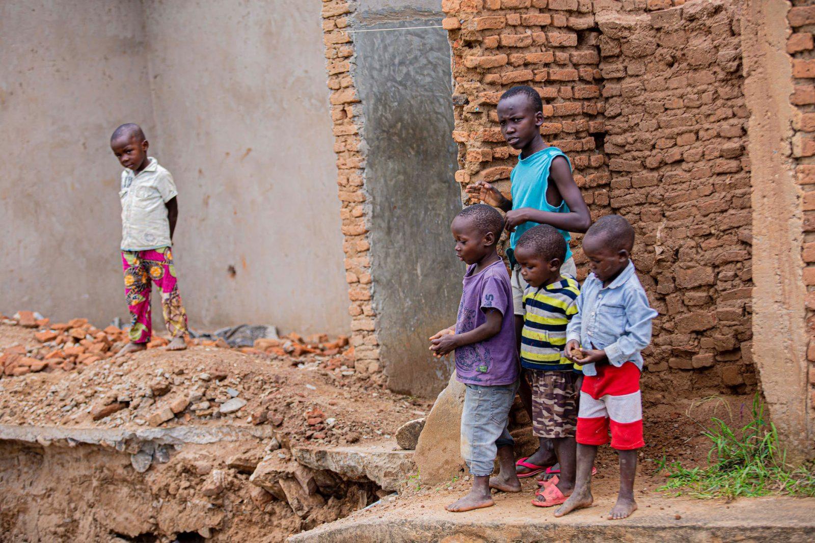 man people woman street