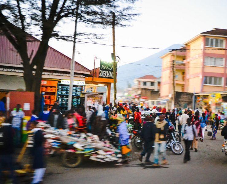 photo of people walking outdoors