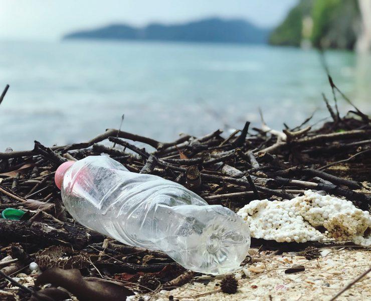close up photo of plastic bottle
