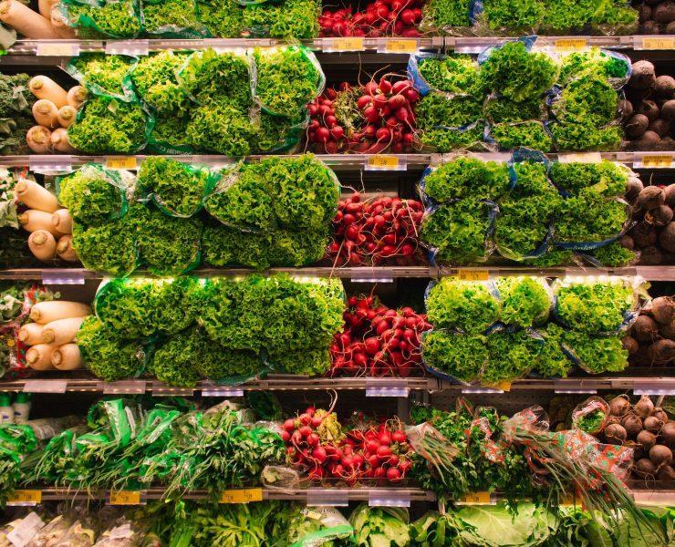 assorted vegetable lot