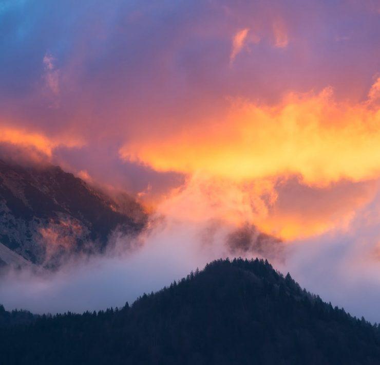 clouds cloudy colorful colors