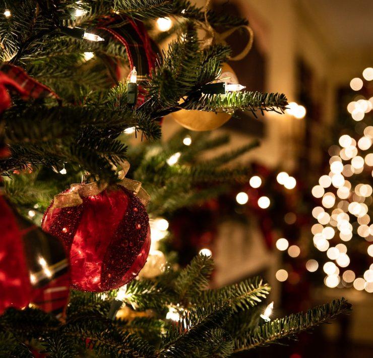 green Christmas tree