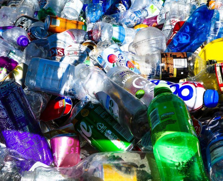 sprite plastic bottle on table