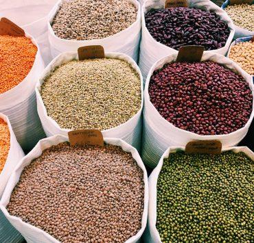 green and brown round food in white plastic containers