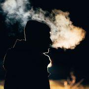 silhouette photography of man