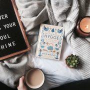 Hygge book on blanket