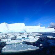 ice berg on body of water