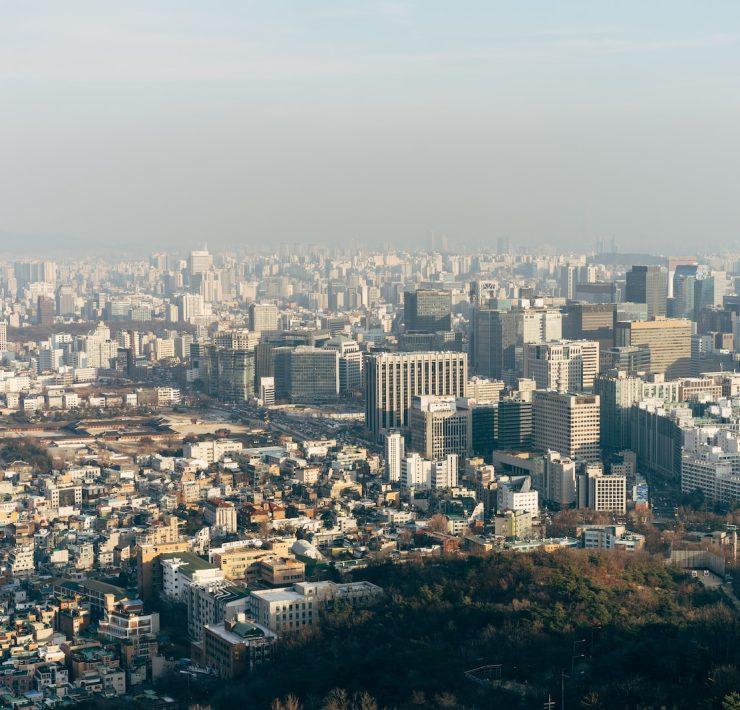 aerial view of city buildings during daytime
