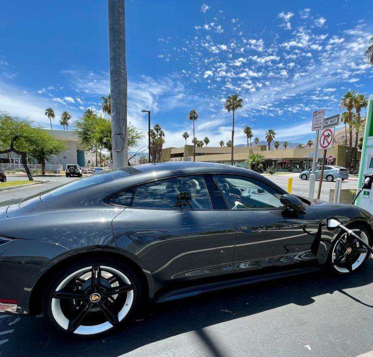 black sedan on road during daytime