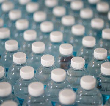 white plastic bottle lot