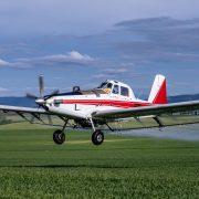 a small airplane on a runway