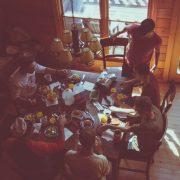 people around table