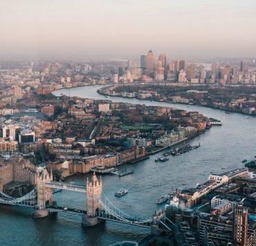 aerial photography of London skyline during daytime