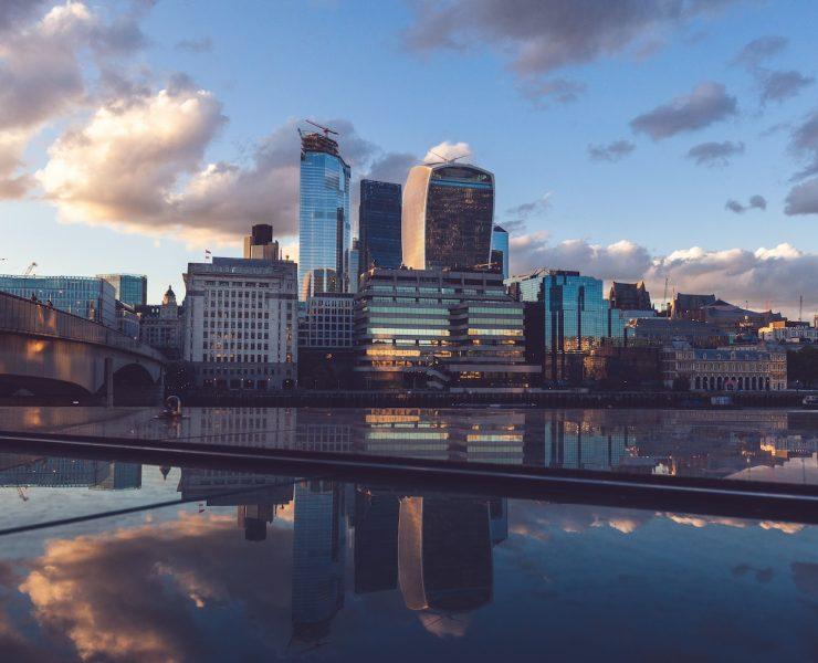 architectural photography of city buildings