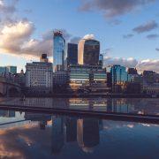 architectural photography of city buildings