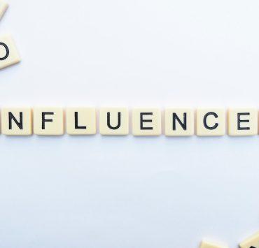 influence letters on floor