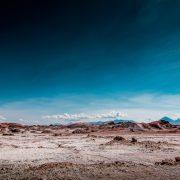 desert dune with blue sky