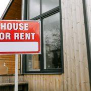 A House For Rent Placard